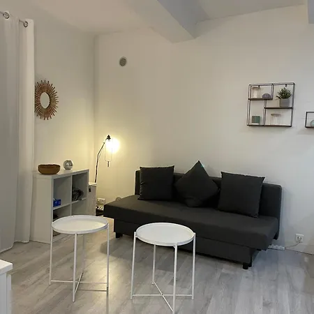 Chez Hugo Confortable Clim, Wifi, Parking, Centre Ville, Commerces, Port, Plages A Pieds アパート *